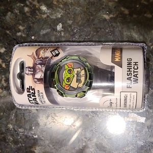 Star Wars Mandalorian The Child Flashing Watch